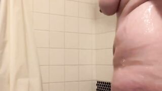 Desperately Pissing in the Shower