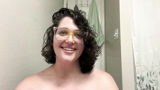 BBW Towel Drop Tease