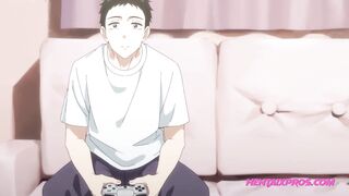 Gojo the gamer, learns that there is more to life than videogames... UNCENSORED HENTAI