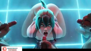 KORIKO AND DONUTS THE HOTTEST OVERWATCH HENTAI ANIMATED STORY 4K