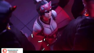 KORIKO AND DONUTS THE HOTTEST OVERWATCH HENTAI ANIMATED STORY 4K