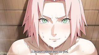 Sakura In The Sauna - Naruto Hentai