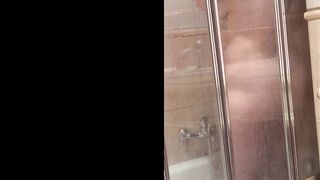 Wife is takeing shower