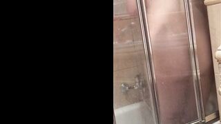 Wife is takeing shower