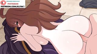 Hot Wiz Hard Fucking And Getting Creampie | Best KonoSuba Hentai 4k 60fps