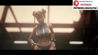 Chun Li Hard Anal Riding After Fight | Hottest Street Fighter Anal Hentai 4k 60fps