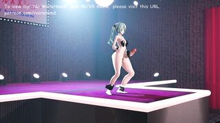 Futanari miku magic hanjob analdildo show