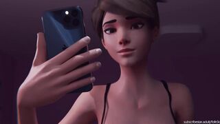 Tracer's Alien Mate Giantess Animation