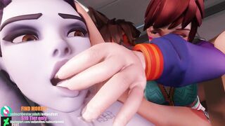 Tickling or Pleasure Ep3 pt1 DVa Tickling Tracer and Widow