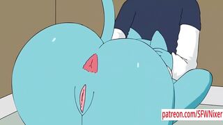 Gumball mom Hentai Animation