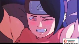 SARADA LOVE THIS BBC ANAL FUCK | BORUTO HENTAI ANIMATION 4K 60FPS