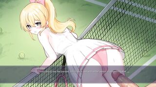 Panties To The Side Creampie On The Tennis Court - Sex Counselor Part 10