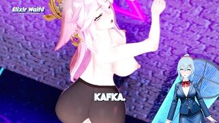 ???? oh noes. Yae Miko NUDE twerk. gacha gamers BEWAREEE ahhh! HENTAI vtuber