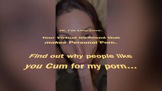 Big boobs babe "I love the smell of your dick and balls!" pov blowjob to doggystyle orgasms cum on ass - Lelu Love