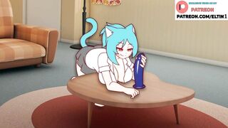 Gumball Mom Have Good Time With Big Dildo | Hottest Furry Hentai 4k 60fps