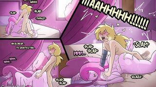 Princess Bubblegum fulfills Finn's sexual fantasy