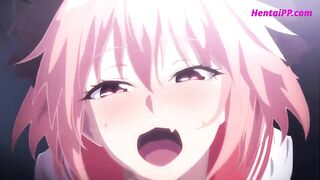 Astolfo & Minamoto Fuck Tits Animation * Cum Facial * // HENTAI 2D