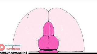 Hot Girl Try Big Anal Dildo And Cum / Best Anal Cartoon 4k 60fps