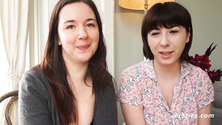 Ersties - Hot Lesbian Friends Have Hardcore Fun With Whipped Cream and a Sex Toy