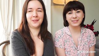 Ersties - Hot Lesbian Friends Have Hardcore Fun With Whipped Cream and a Sex Toy