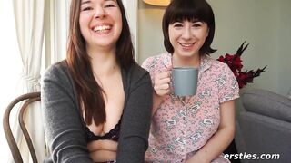 Ersties - Hot Lesbian Friends Have Hardcore Fun With Whipped Cream and a Sex Toy