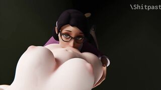 SKIBIDI TOILET PORN - Miss Pauling licks Camera Girl's pussy. When will this nightmare stop???