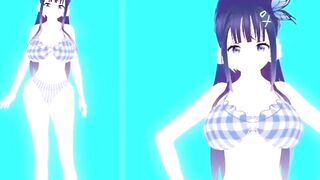 Aoi Nabi 蒼彩なび Summertime Bikini Outfit 3D Beach Outfit コイカツ!