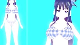 Aoi Nabi 蒼彩なび Summertime Bikini Outfit 3D Beach Outfit コイカツ!