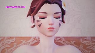 Ashe Dominates Brigitte - Slave vs Domina - Exclusive 3D Animation