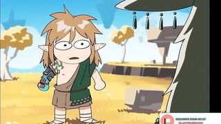 THE HOTTEST ZELDA HENTAI STORY LINK AND ZELDA HAVE SO MUCH FUN ANIMATED CARTOON 4K 60FPS