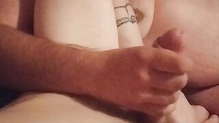 T4T Couple; Boyfriend Stroking My Chickdick