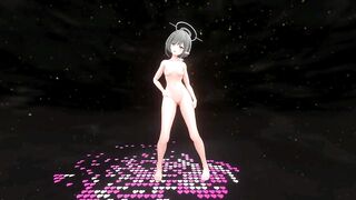 Aoi Oki Hentai Blue Archive Undress Sex Dance Elf Girl Threesome Creampie MMD 3D All Colors CMP