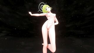 Aoi Oki Hentai Blue Archive Undress Sex Dance Elf Girl Threesome Creampie MMD 3D All Colors CMP