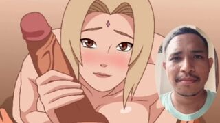 REACT PORN : Tsunade big boobs Hardcore sex