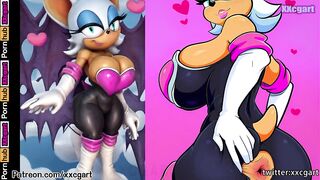 Sonic - Furry Hentai Sex Lady art