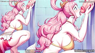 One Piece - PRINCESS SHIRAHOSHI Super BIg big Big Tits