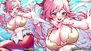 One Piece - PRINCESS SHIRAHOSHI Super BIg big Big Tits