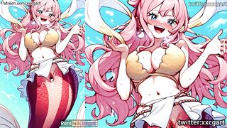 One Piece - PRINCESS SHIRAHOSHI Super BIg big Big Tits