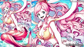 One Piece - PRINCESS SHIRAHOSHI Super BIg big Big Tits