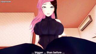 Neopolitan from RWBY Gives You A Footjob Hentai POV