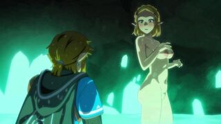 Zelda’s Sexual Date at the Royal Pool: A Lustful Visitor Brings an Unexpected Twist! HENTAI Parody