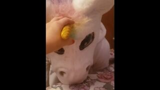 Petting my Unicorn