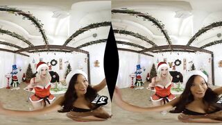 Xmas Gangbang with Gina Valentina, Jessie Saint, Laney Grey, Lexi Luna, Vina Sky