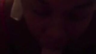 Ebony Sucking White Guy on Periscope