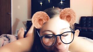 POV Blooper from SnapChat Voice Changing Filter / Twerking Ahegao Shoot :p NO CUMSHOT / OUTTAKE