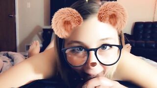 POV Blooper from SnapChat Voice Changing Filter / Twerking Ahegao Shoot :p NO CUMSHOT / OUTTAKE