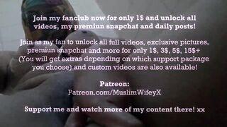 Real Arab In Niqab Hijab Mom Dildo Pussy Squirting, TitJob And Then Masturbating Her Muslim Pussy To Extreme Squirting Orgasm