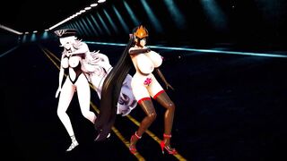 Mmd Taiho and Graf Fuck Concert Live Fucked after Concert