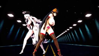 Mmd Taiho and Graf Fuck Concert Live Fucked after Concert