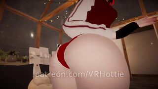 Red Head Takes off Panties Big Ass Twerks Face Sitting POV Lap Dance Ass Slap